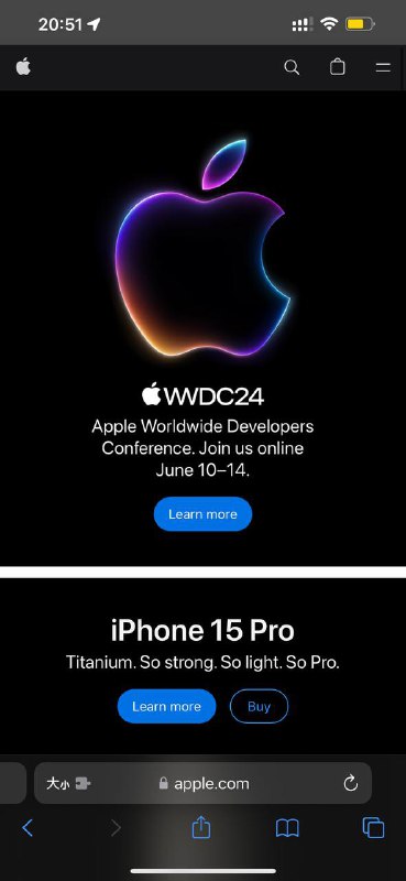 哎我刚发现wwdc24连写vvvdc