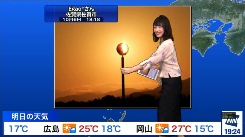 我竟然用IPTVorg的那个m3u8的源开始看天气预报小姐姐了23333